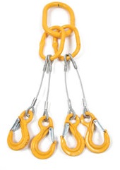 4 Leg Wire Rope Slings manufacturers in Mumbai