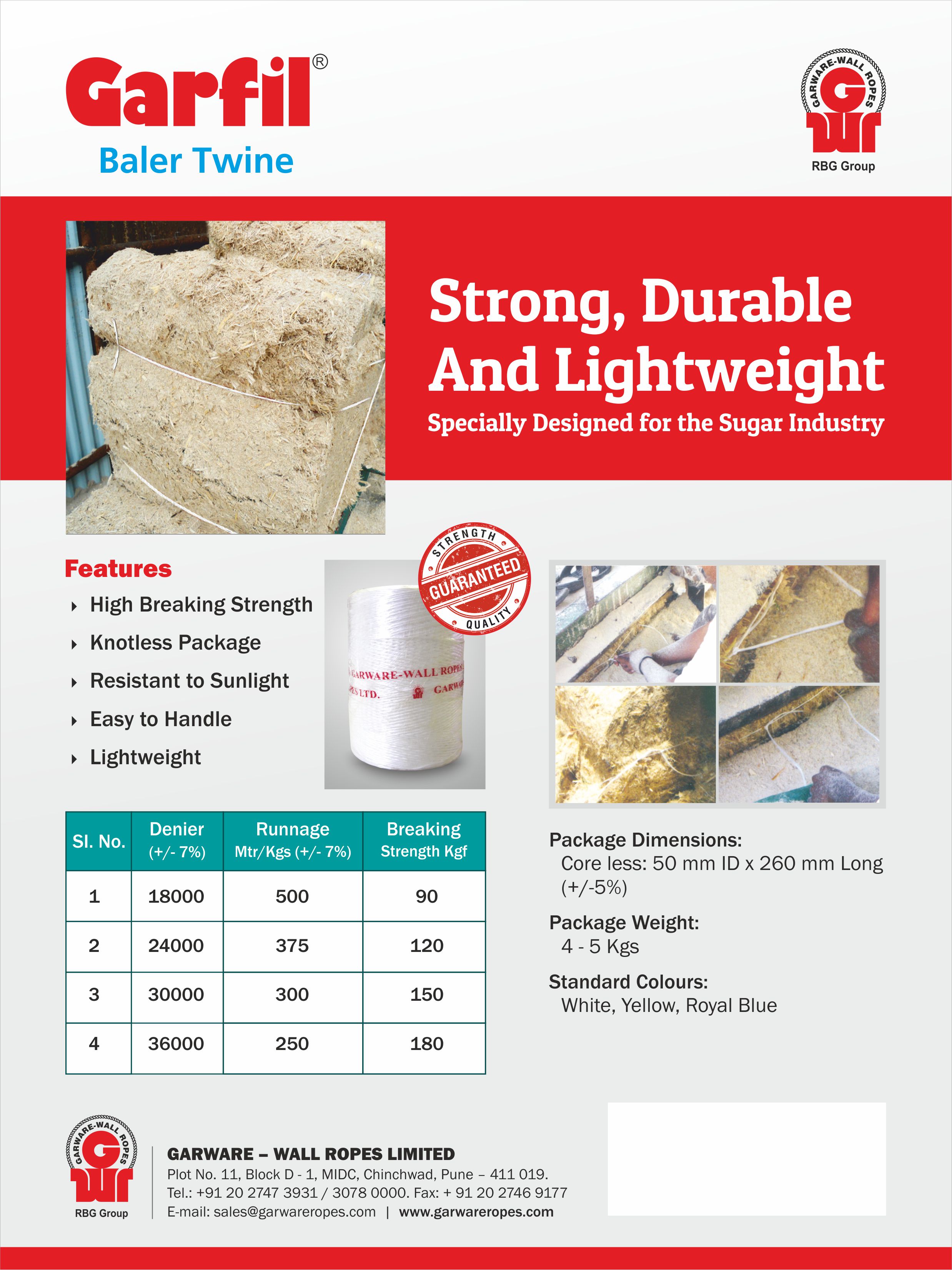 Baler Twine manufacturers in Mumbai